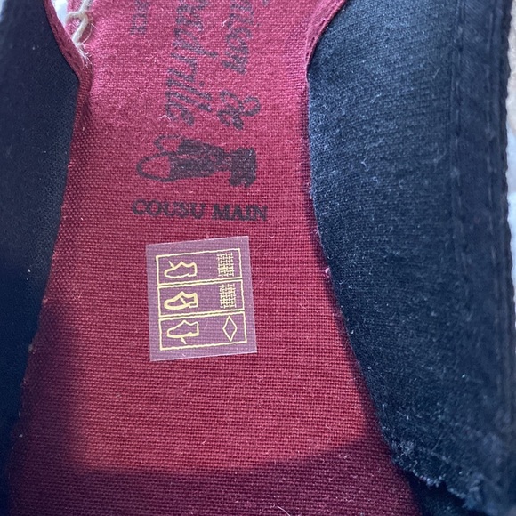 La Maison de lEspadrilles couso main(hand stitched) open toe espadrilles - Picture 3 of 9